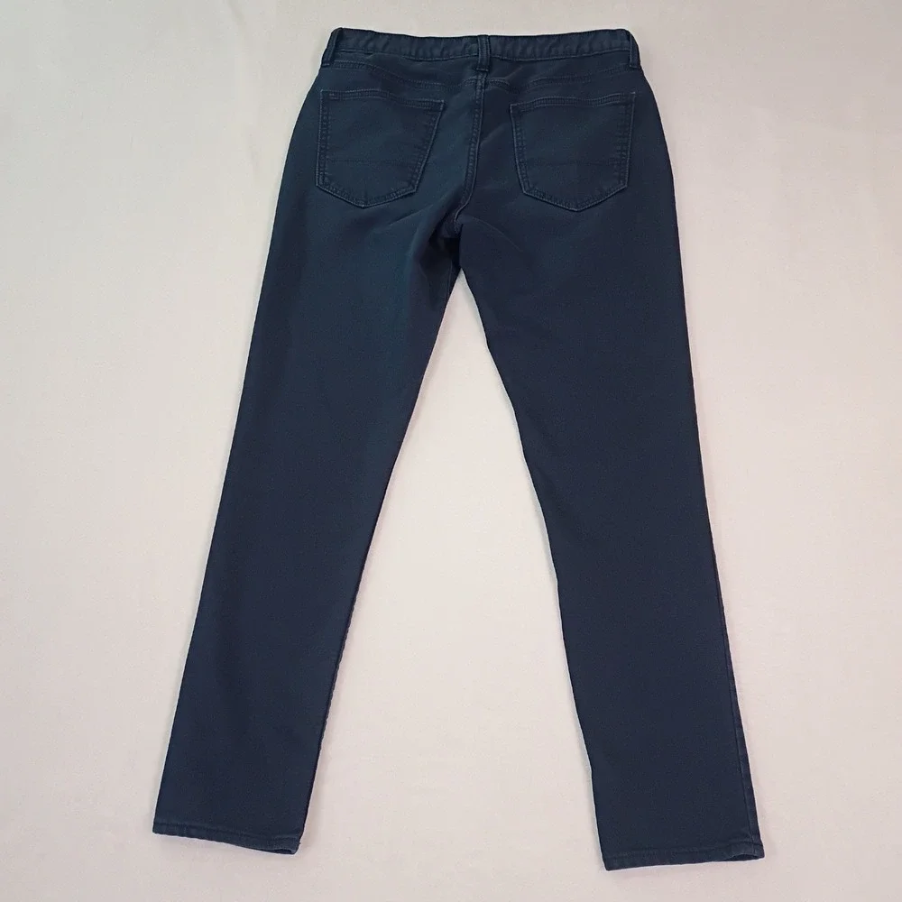 Banana Republic Travel Jean Mens 31x32 Athletic Fit Navy Blue Stretch Pants